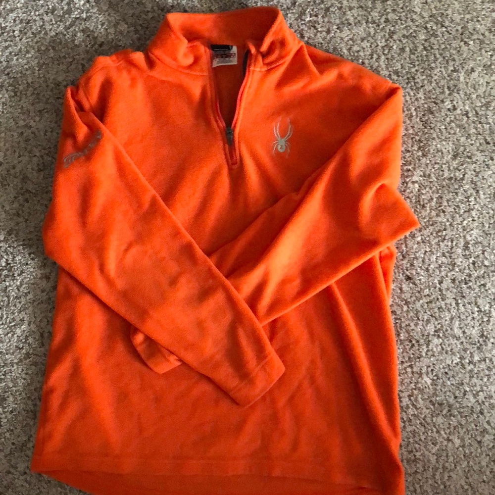 Spider 3/4 zip fleece shirt